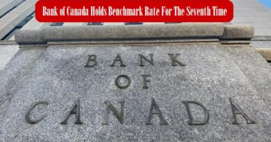 Bank of Canada Holds Benchmark Rate For The Seventh Time