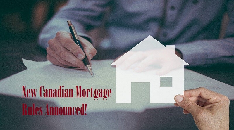 New Canadian Mortgage Rules Announced
