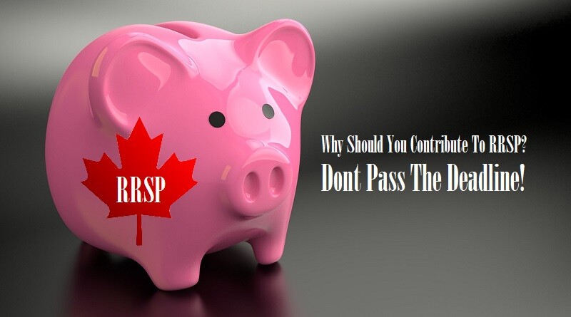 Why Should You Contribute To RRSP Don't Pass The Deadline